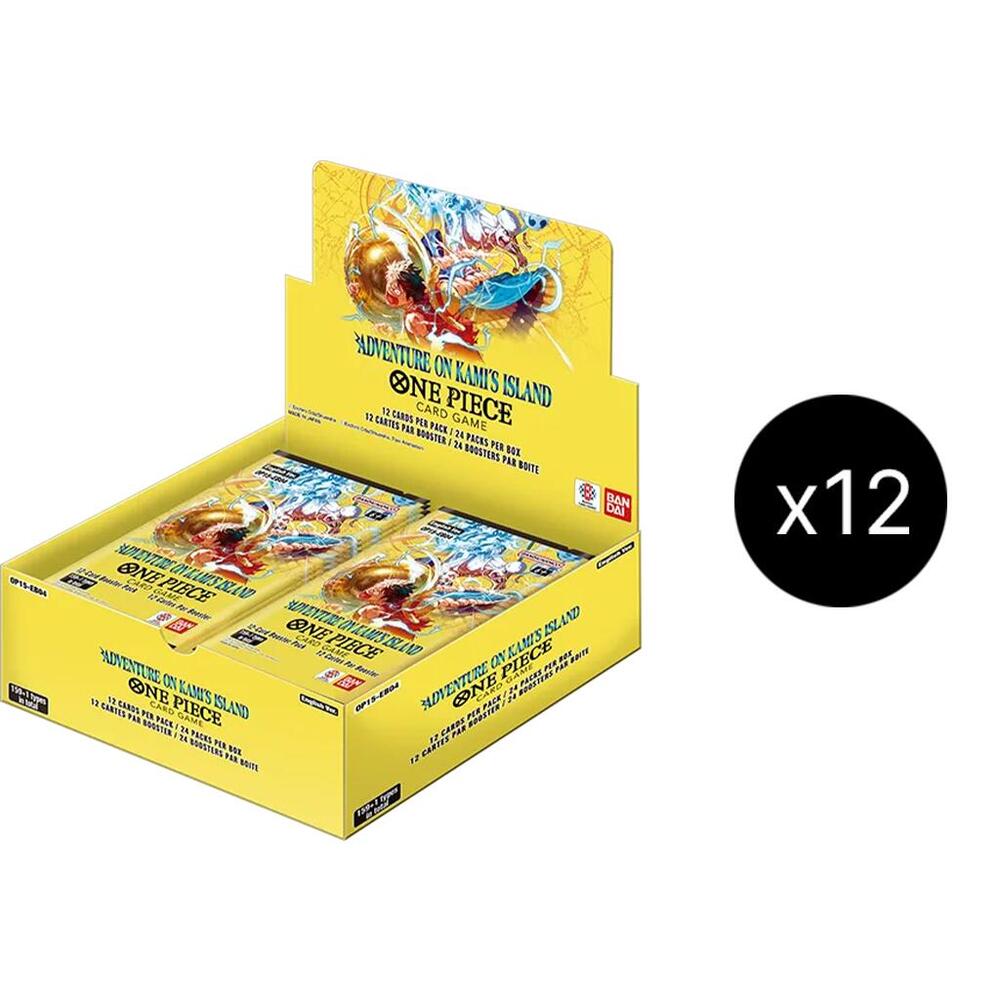 One Piece OP15 Booster Box Case x12