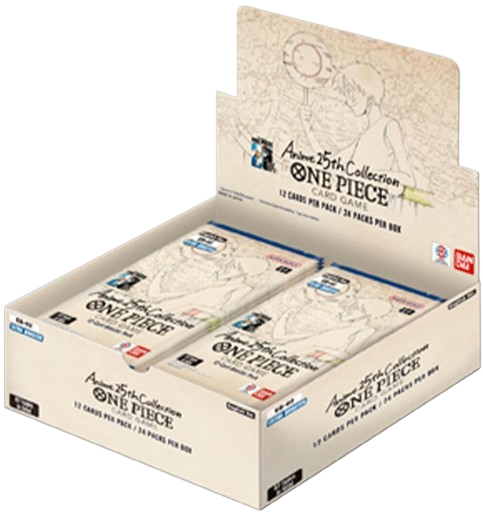 One Piece 25th Anime Collection Booster Box (EB-02)