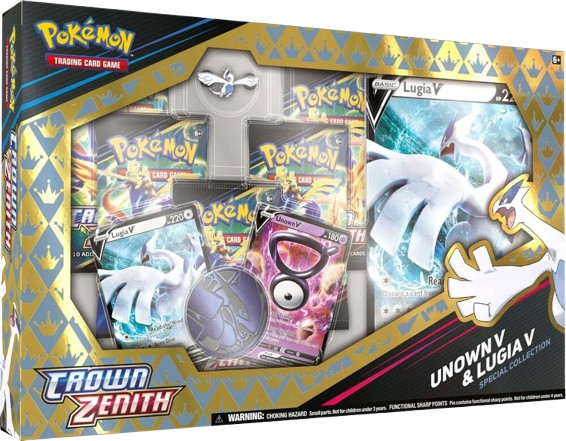 Crown Zenith Unown V & Lugia V Special Collection