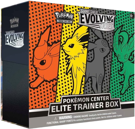 Evolving Skies Pokemon Center Elite Trainer Box (JFUL)