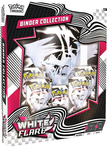 Pokemon White Flare Binder Collection